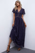 scalloped-trim-lace-plunge-dress Sophia's Trends - Sophia's Style-Lavender-M